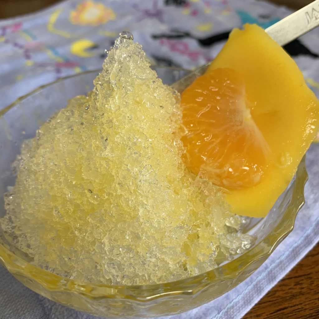 フルーツかき氷
